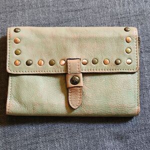 Patricia Nash Genuine Italian Leather Trifold Wallet